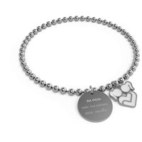 Bracciale 10 Buoni Propositi Donna Mini in Acciaio B5272 - B5272